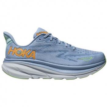 Zapatillas Hoka Clifton 9 para Hombre Talla 46 2/3 Color Azul Naranja