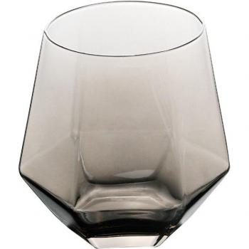 Elegantes Whiskey Glas mit Diamantmuster
