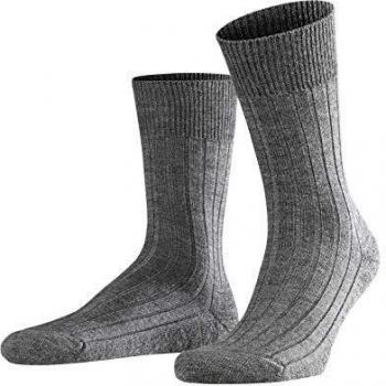 FALKE Herren Socken Teppich Im Schuh Schurwolle 1 Paar, Grau (Dunkelgrau 3070)