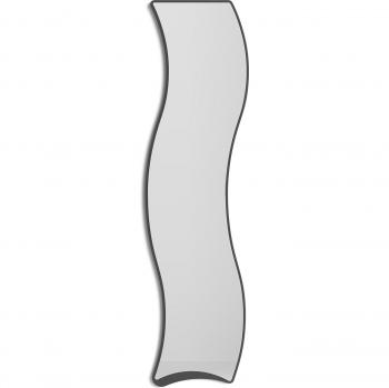 Espejo de Pared Curvas 170x45 Colección Looker Negro