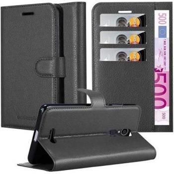 Custodia Elegante Cadorabo per Alcatel 3C in Nero