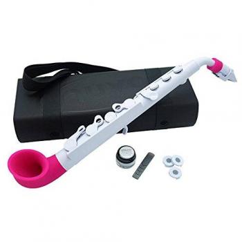 Nuvo jSAX 2.0 Einstiegs-Saxophon für Kinder weiß-rosa