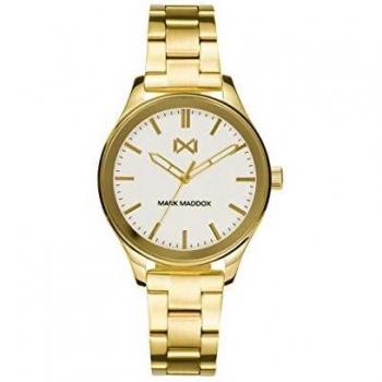 Mark Maddox MM7132-07 Reloj Mujer Acero Dorado Tamaño 35 mm
