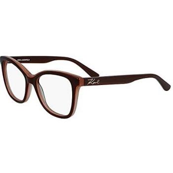 Karl Lagerfeld KL972 Acetate Gafas de Sol Unisex Adulto Marrón/Opalo Multicolor Estándar 068