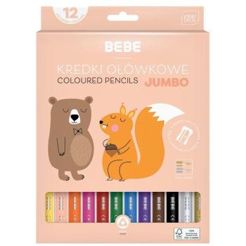 Teka Malstifte, 12-farbiges Jumbo Set
