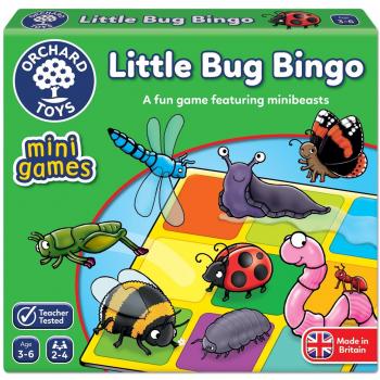 Orchard Toys 359 Little Bug Bingo Travel Game, Multicoloured