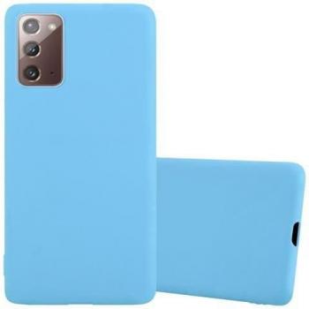 Samsung Note 20 Case Bleu Candy – Silicone TPU, étui complet