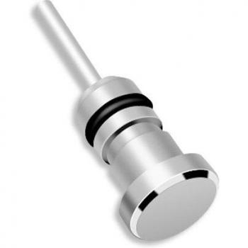 2-in-1 SIM Card Ejector Needle and Dust Plug for iPhone, Samsung, HTC