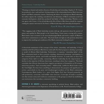 A Crisis of Leadership and the Role of Citizens in Black America by Stephen C.W. Graves