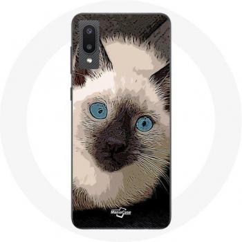 Siamese Cat Phone Cover for Samsung Galaxy A02