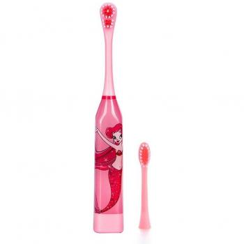 Lovely Cartoon Electric Toothbrush for Kids with Dual Brush Heads