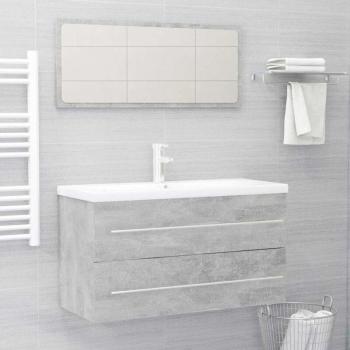 Mueble de Baño Prolenta Premium, 2 piezas de madera