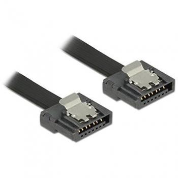 Cavo Hard Disk Delock SATA III 0.5 m Nero