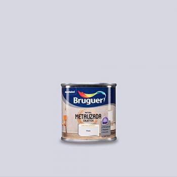 Metalizado Luxe Plata 125 ml – Bruguer – Perfecto para Decoración