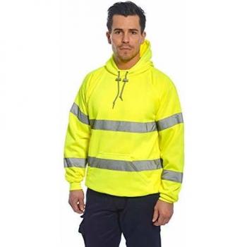 Sweatshirt de Travail à Capuche Haute Visibilité Jaune 3XL Portwest