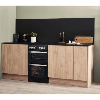 Hotpoint HD5V93CCB/UK Electric Freestanding 50cm Double Cooker