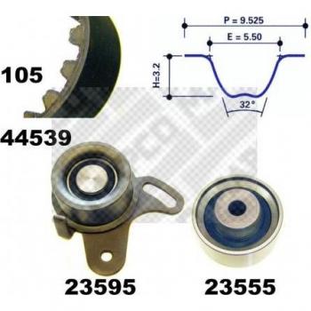 MAPCO Timing Belt Tensioner Kit 73539