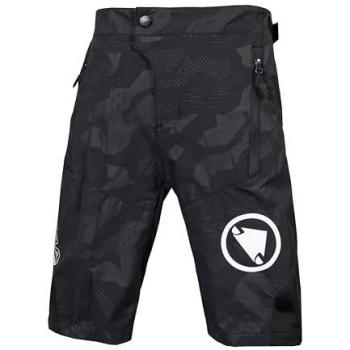Endura MT500JR Kinder Burner Shorts Camo Schwarz