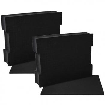 Bosch 1600 Series Foam Insert Duo – Custom Fit, Replaceable Base Panel, Black