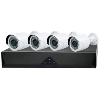 Conjunto de Cámaras Inteligentes 4MP: Visión Nocturna, Audio 2 Vías, Detección Humana