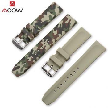 Bracelet en Silicone Imprimé Camouflage