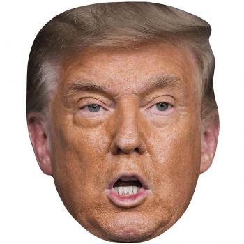 Masque humoristique Donald Trump face plate