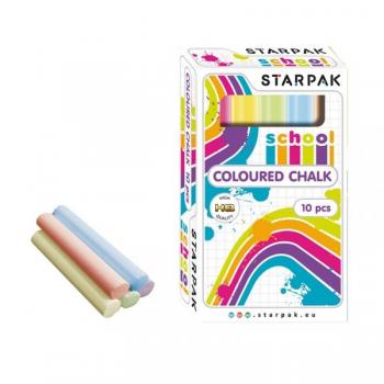 Gessetti artistici Starpak: 10 pastelli in colori vivaci