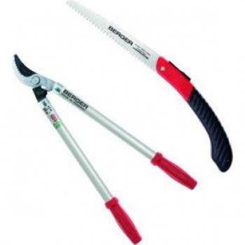 Berger Gartenwerkzeug-Set: Astschere 4200 + Klappsäge 64650