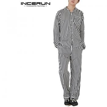 Striped Men's Pajama Set
