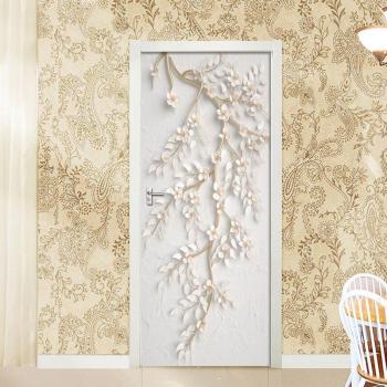 Waterproof Flower Branch Door Decor
