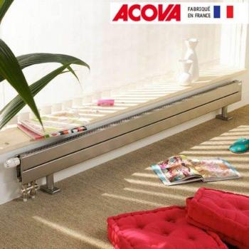 Fassane Pack Plinthe Acova – Radiateur eau chaude 482 W, couleur blanc