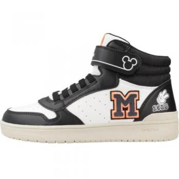 Baskets montantes enfant Geox J WASHIBA BOY – Noir – Style moderne
