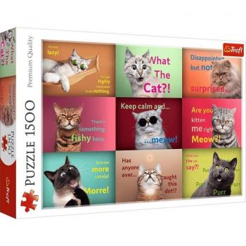 Puzzle Multicolore Chats Sourire Trefl