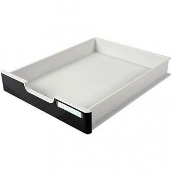 Cassettiere Esportatrice 33614D Exacompta Grigio Chiaro/Nero 34,4 cm × 28,5 cm × 5,4 cm