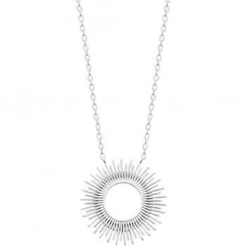 Cléopatra Sun Necklace (Silver) – Lily’s Edition