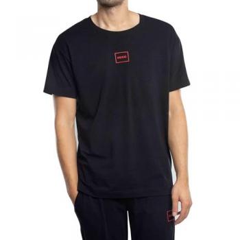 HUGO Maglietta rosso / nero