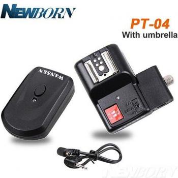 4-Channel Wireless Flash Trigger with Receivers for Canon Nikon Pentax Olympus Yongnuo