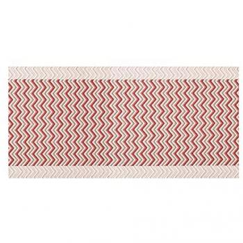 Tappeto Passatoia Rosso 57x600 – Linea Twist Jacquard