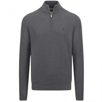 FYNCH-HATTON Strickpullover mit Label-Stitching