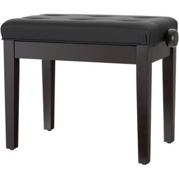 Banquette de piano en bois de rose dépoli modèle D