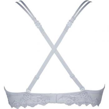 Eden Anna Lace Underwired Gel Bra – White, Size 36D