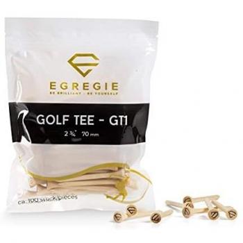 Egregie 70 mm Bambus‑Tees – 100 Packung, perfekter Start