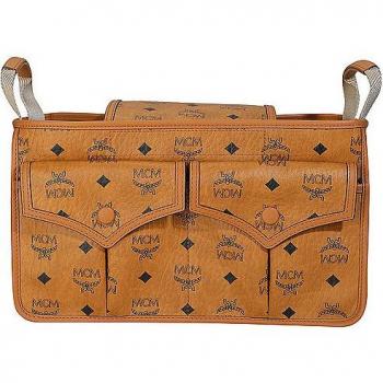 MCM Taschenorganizer Diamond Visetor Braun Damen Myzeata03
