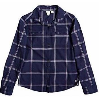 Camisa de Manga Larga Azul Roxy, Chicas 4‑16, talla 12