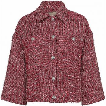 S Pink Mino Tweed Garment