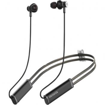 Cuffie Wireless Aiwa ESTBTN-880 con Microfono In-Ear Bluetooth Nero
