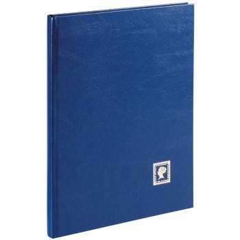 Album de timbres 32 pages bleu foncé A4