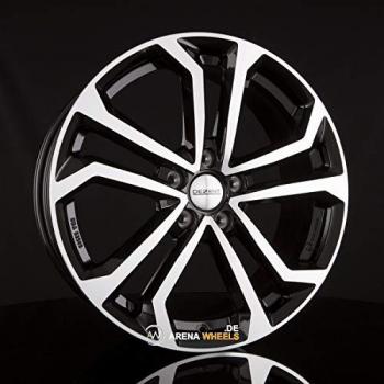 DEZENT TA DARK 8x18 5x114.3 ET45 black/polished front