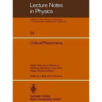 Critical Phenomena: Sitges International School On Statistical Mechanics, June 1976, Sitges, Barcelona/Spain