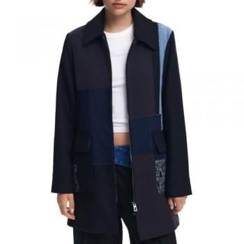 City Street Zip‑Front Blazer – Women's M